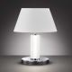 Lampă LED de masă LUTON 1xE27/40W/230V + LED/5W/230V Wofi 10170