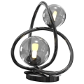 Lampă LED de masă NANCY Wofi 8014-205 2xG9/3,5W/230V negru/crom