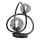 Lampă LED de masă NANCY Wofi 8014-205 2xG9/3,5W/230V negru/crom