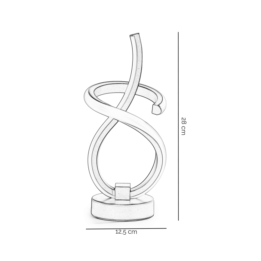Lampă LED de masă ONLI KIRA LED/10W/230V 4000K 28 cm auriu