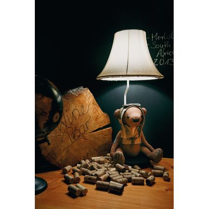 Lampă LED de masă pentru copii Happy Lamps CHARLES LED/5,4W/230V urs