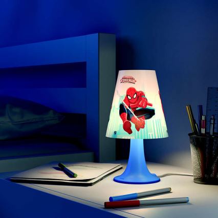 Philips 71795/40/G0 - LED Lampă de masă copii DISNEY SPIDER-MAN 1xLED/2,3W/230V