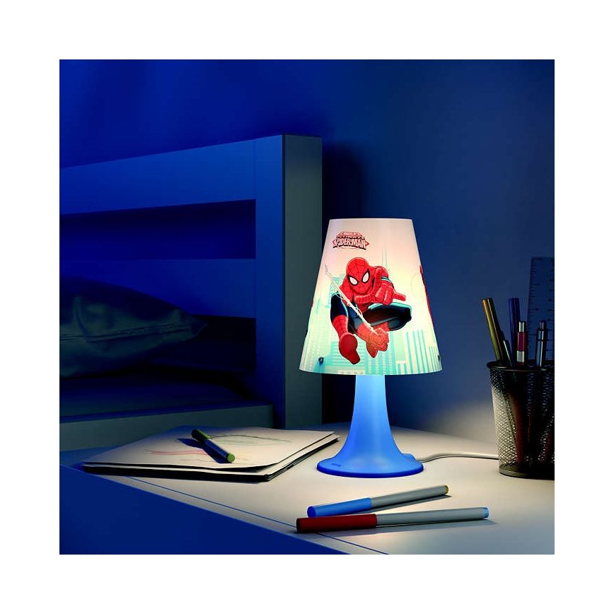Philips 71795/40/G0 - LED Lampă de masă copii DISNEY SPIDER-MAN 1xLED/2,3W/230V