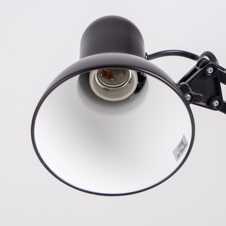 Lampă LED de masă ROMERO 1xE27/10W/230V neagră Brilagi