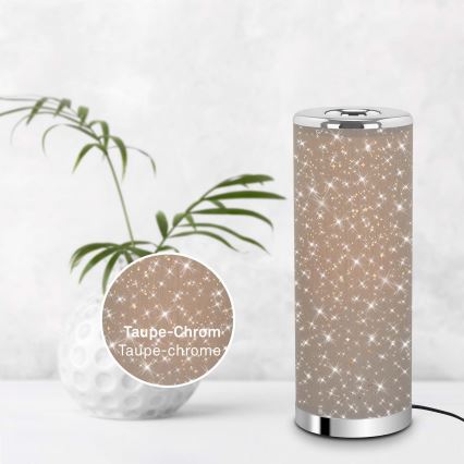 Lampă LED de masă STARRY SKY 1xGU10/5W/230V maro Briloner 7334-011