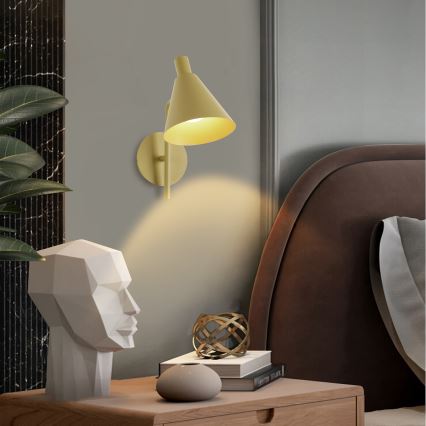 Lampă LED de perete Brilagi LUCERA LED/3W/230V galben