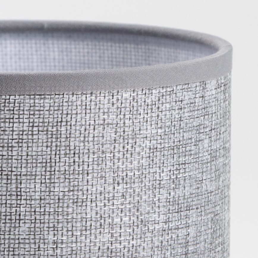 Lampă LED flexibilă de perete Brilagi NUBILA 1xE27/25W/230V + LED/3W alamă/gri