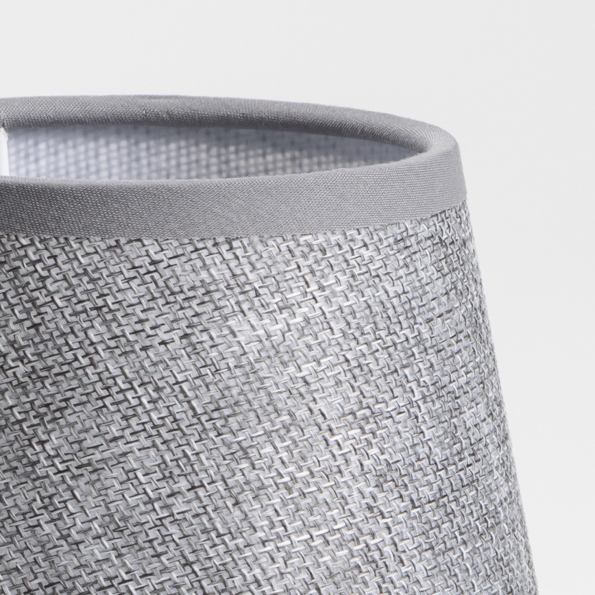 Lampă LED flexibilă de perete Brilagi NUBILA WOOD 1xE27/25W/230V + LED/3W stejar/gri