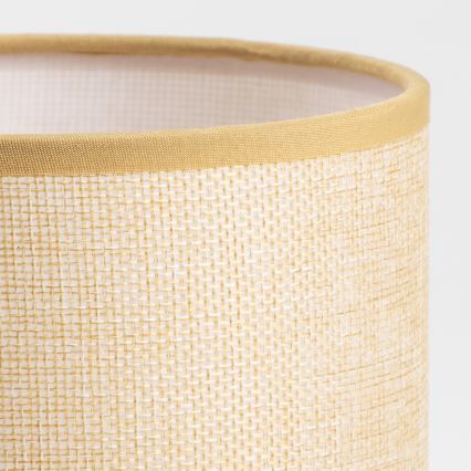 Lampă LED flexibilă de perete Brilagi NUBILA WOOD 1xE27/25W/230V + LED/3W stejar/maro deschis