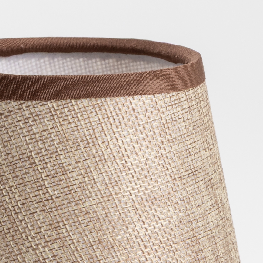 Lampă LED flexibilă de perete Brilagi NUBILA WOOD 1xE27/25W/230V + LED/3W stejar/maro