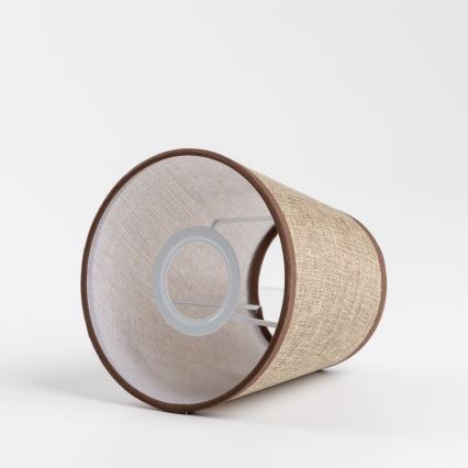 Lampă LED flexibilă de perete Brilagi NUBILA WOOD 1xE27/25W/230V + LED/3W stejar/maro