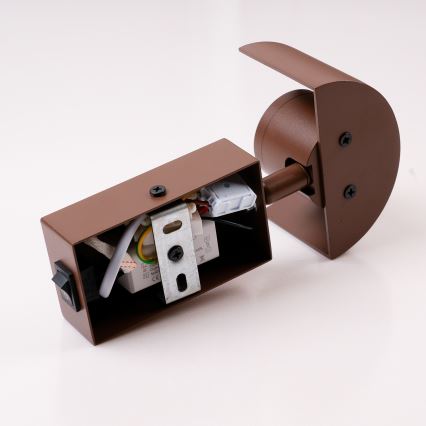 Lampă LED de perete Brilagi VASTO LED/3W/230V maro