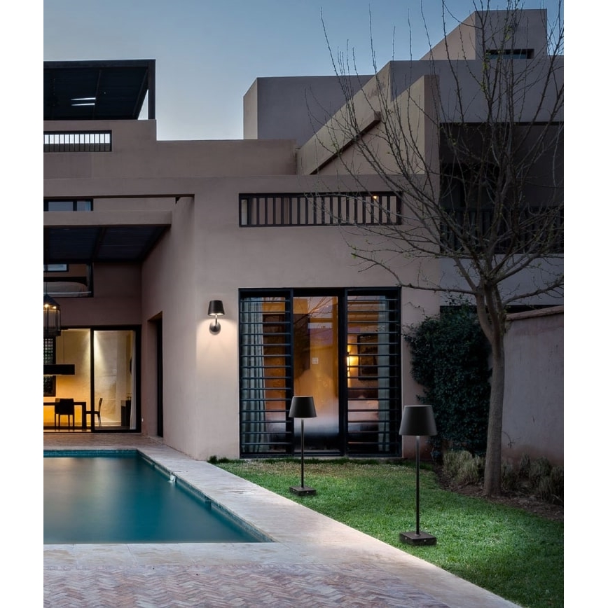 Lampă LED de perete de exterior GIORGIO LED/7W/230V IP65 negru Redo 9125