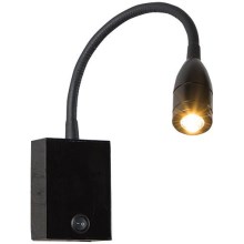 Lampă LED de perete LED/3W/230V negru Zambelis H32