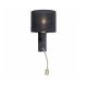 Lampă LED de perete ROBIN 1xE27/40W/230V + LED/2,1W neagră Paul Neuhaus 9646-18