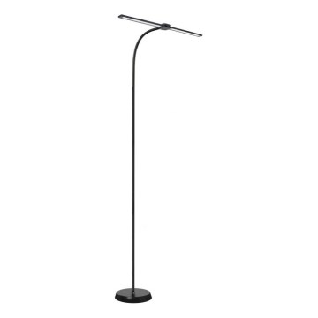 Lampă LED de podea dimabilă TEILO, 14W, 230V, 3000/4000/6000K, neagră
