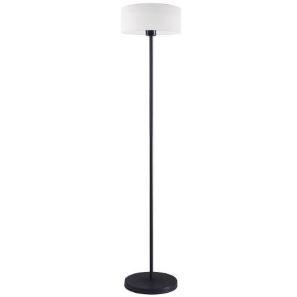 Lampă LED de podea TUNJA 1xE27/20W/230V Ø 30 cm negru/alb