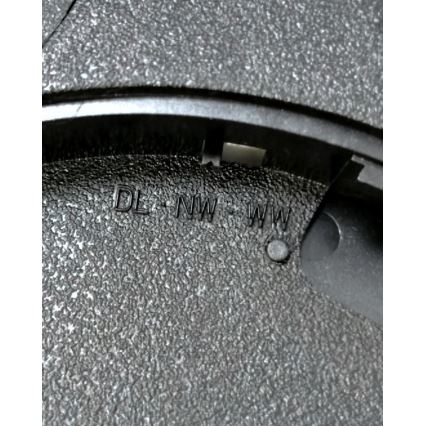 Lampă LED de tavan 24W/230V, 3000/4000/6500K, Ø 30 cm, neagră