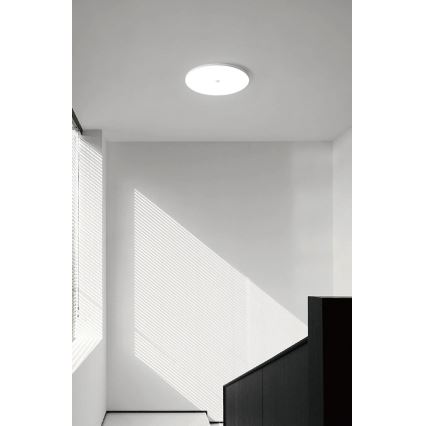 Plafonieră LED cu senzor de amurg și de mișcare MORETTI LED/24W/230V Ø 30 cm IP40 6500K