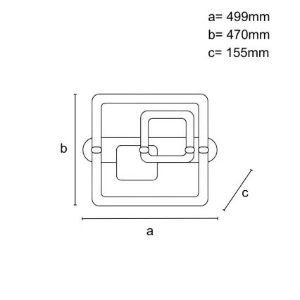 Lampă LED de tavan reglabilă, 140 W, 230 V, 3000-6500 K, cu telecomandă