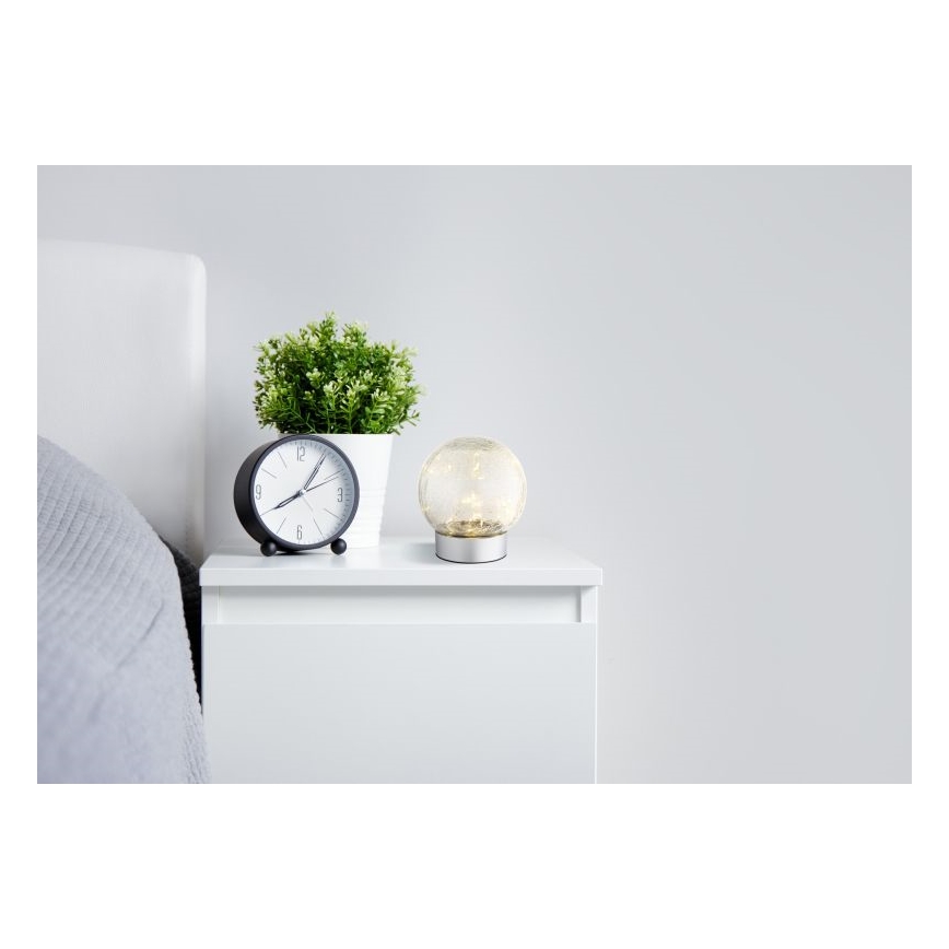 Lampă LED decorativă reîncărcabilă de masă Globo 25xLED/0,06W/5V 600 mAh IP44