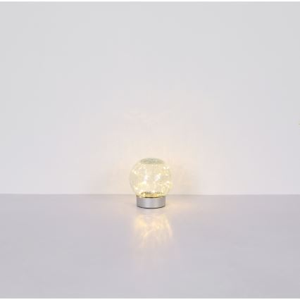 Lampă LED decorativă reîncărcabilă de masă Globo 25xLED/0,06W/5V 600 mAh IP44