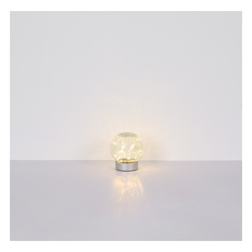 Lampă LED decorativă reîncărcabilă de masă Globo 25xLED/0,06W/5V 600 mAh IP44