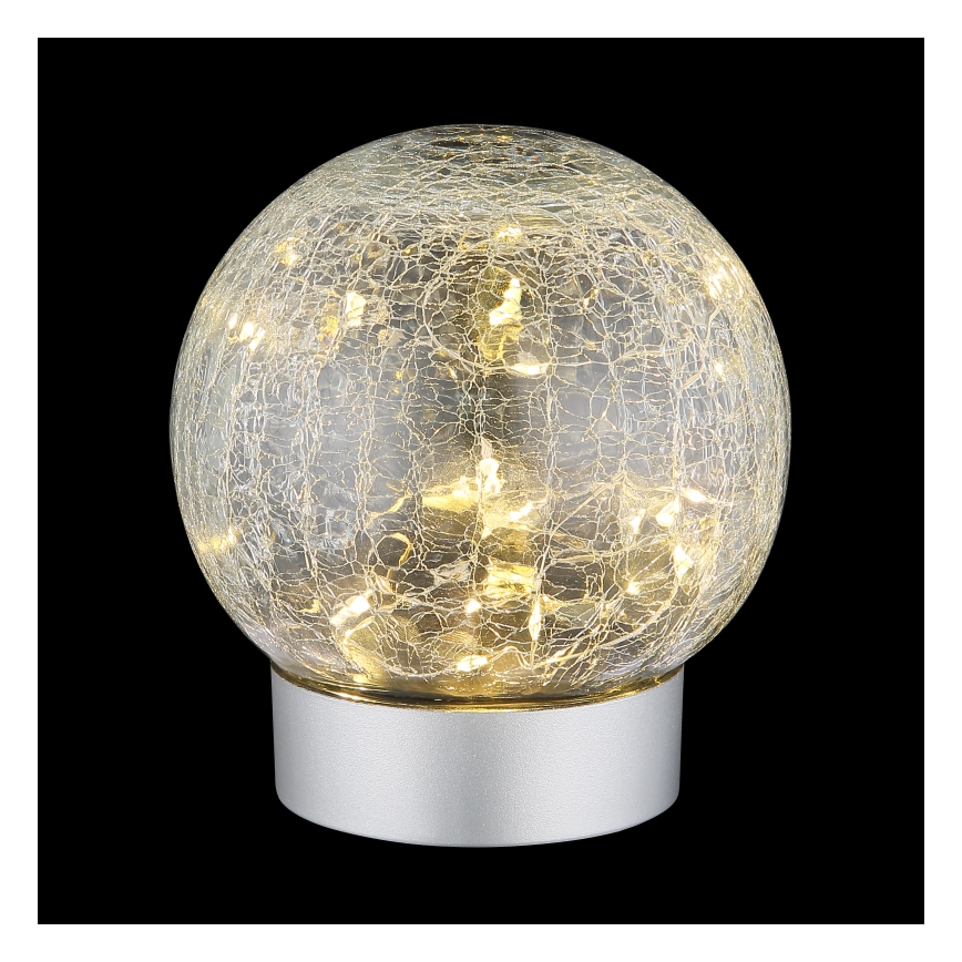 Lampă LED decorativă reîncărcabilă de masă Globo 25xLED/0,06W/5V 600 mAh IP44