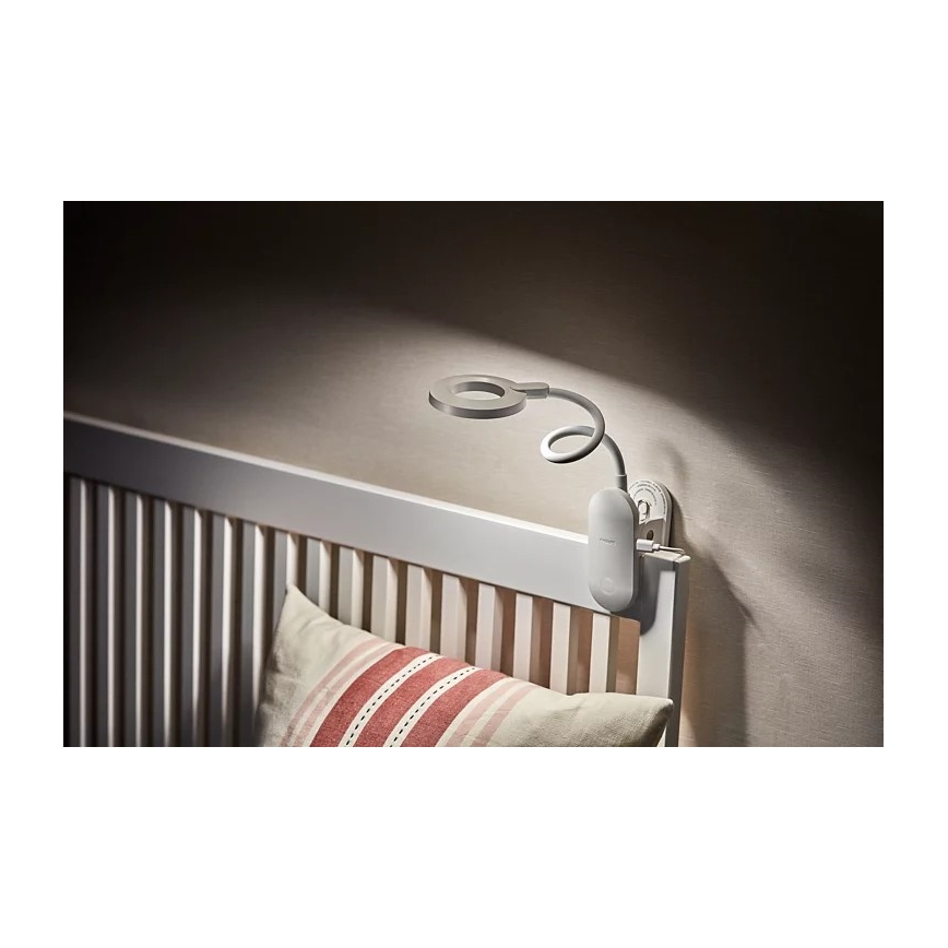 Lampă LED dimabilă cu clemă Philips LED/5W/5V CRI 90