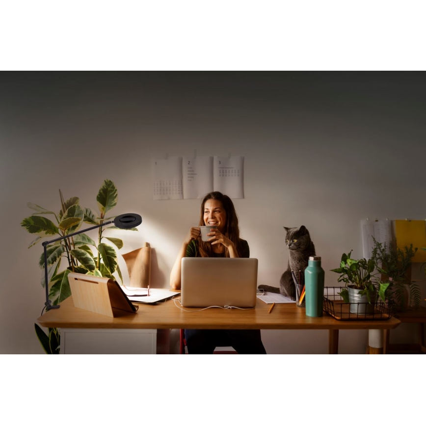 Lampă LED dimabilă cu clemă SUN@HOME LED/15W/230V 2200-5000K CRI 95 Wi-Fi Ledvance