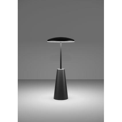 Lampă LED tactilă dimabilă de exterior Eglo 2,8W/5V 5200mAh IP54 negru