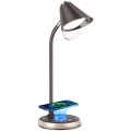 Lampă LED dimabilă de masă cu încărcare fără fir FINCH LED/9W/12/230V antracit/auriu