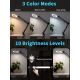 Lampă LED dimabilă de masă cu lupă Brilagi LENS LED/12W/5V 3000/4200/6000K negru