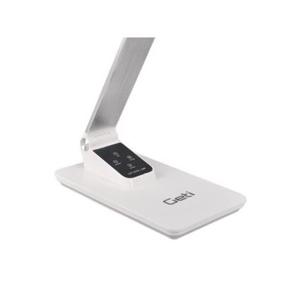 Lampă LED dimabilă de masă cu USB LED/7W/230V 3000K/4000K/5500K alb