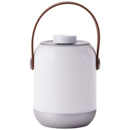 Lampă LED dimabilă de masă exterior Brilliant GEMMA LED/1,9W/5V 1800 mAh IP44 alb