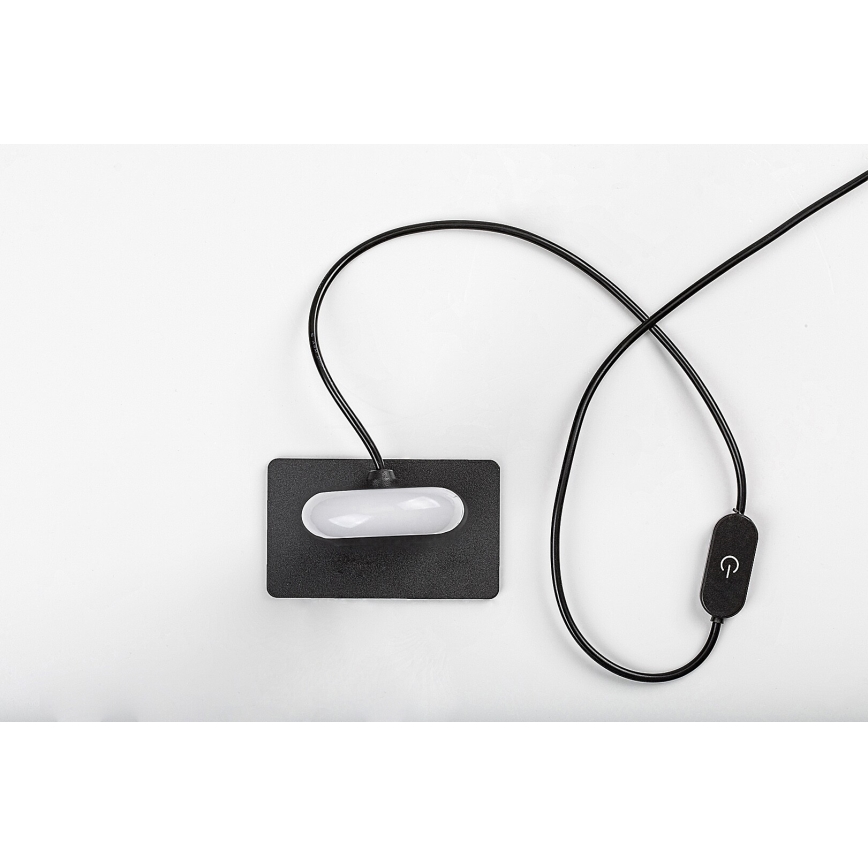 Lampă LED dimabilă de masă Rabalux LED/15W/230V 3000/4000K negru