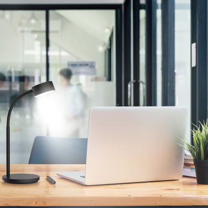 Lampă LED tactilă dimabilă de masă LED/4,5W/5V 3000/4000/6500K negru