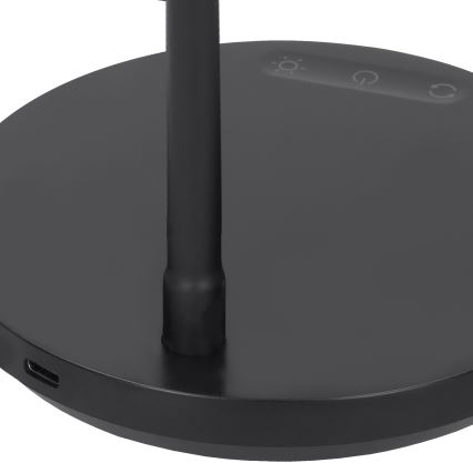 Lampă LED tactilă dimabilă de masă LED/4,5W/5V 3000/4000/6500K negru