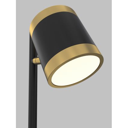 Lampă LED dimabilă de masă Wofi 8003-104S TOULOUSE LED/10W/230V negru/auriu
