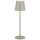 Lampă LED dimabilă reîncărcabilă de masă de exterior Leuchten Direkt 19250-40 EURIA LED/3W/5V IP54 gri