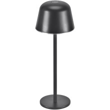 Lampă LED dimabilă reîncărcabilă de masă Ledvance TABLE LED/2,5W/5V IP54 negru