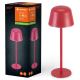 Lampă LED dimabilă reîncărcabilă de masă Ledvance TABLE LED/2,5W/5V IP54 roșu