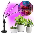 Lampă LED flexibiă dimabilă de masă pentru creșterea plantelor BRILAGI VITABLOOM 3xLED/10W/230V negru