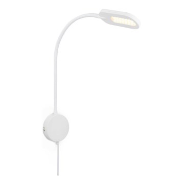 Lampă LED flexibilă dimabilă de perete Briloner 2177016 LED/6W/230V alb
