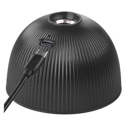 Lampă LED magnetică reîncărcabilă dimabilă de masă 4 în 1 LED/4,2W/3,7V 4000K 1200mAh negru