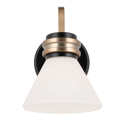 Lampă LED de perete pentru baie Kichler FARUM 1xG9/3W/230V IP44 negru/alamă