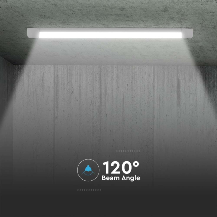 Lampă LED pentru montaj sub dulap, 40W, 230V, 3000K, 116 cm