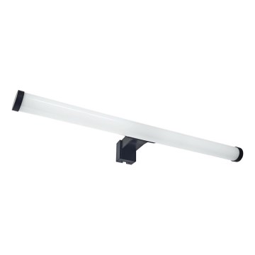 Lampă LED pentru oglindă de baie, 10W, 230V, 45 cm, IP44, negru