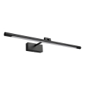 Lampă LED pentru oglindă de baie MIRROR, 8W/230V, 4000K, IP44, 60 cm, negru