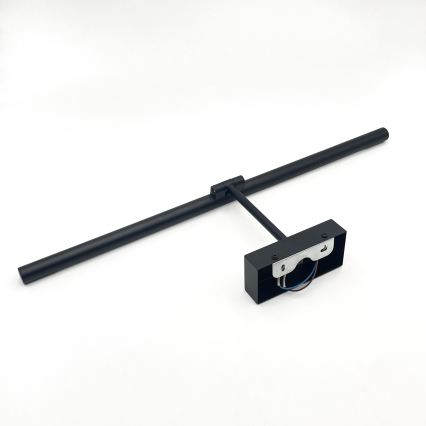 Lampă LED pentru oglindă de baie MIRROR, 8W/230V, 4000K, IP44, 60 cm, negru